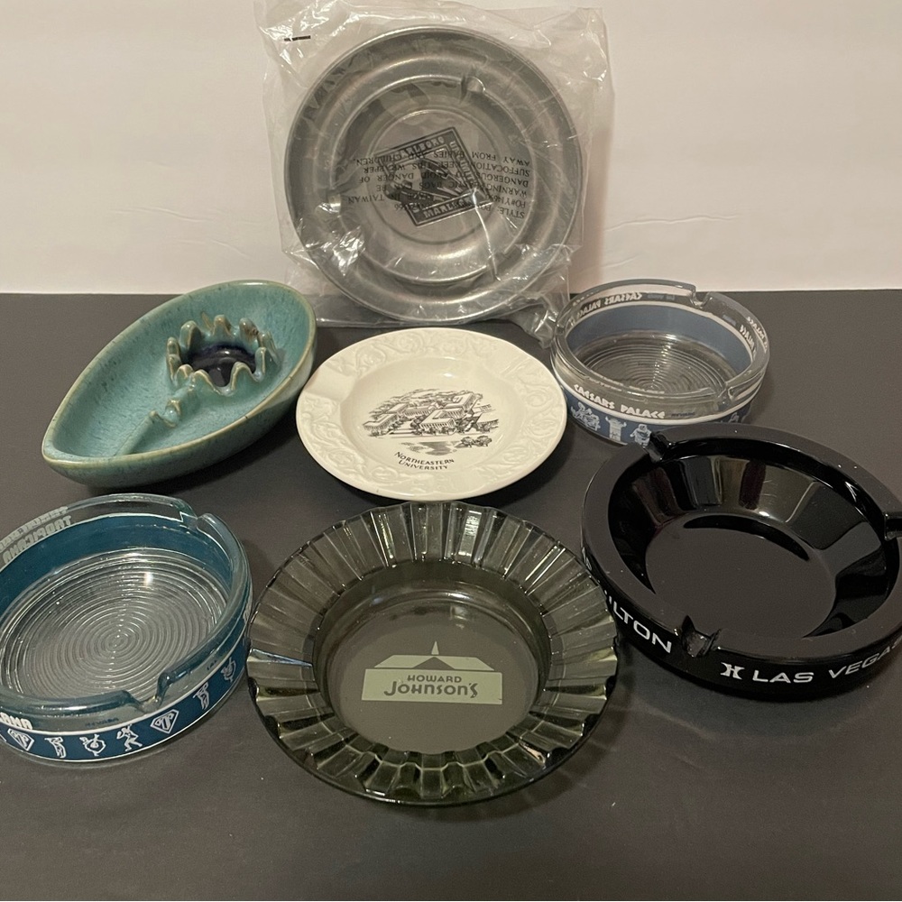 Collectible Ashtray Lot